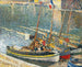 Boten in Collioure - Henri Martin — weergave van het kunstwerk