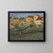 Binage in een tuin in Labastide-du-Vert - Henri Martin — ingelijst kunstwerk aan de muur