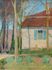 Hoek van een huis - Henri Martin — weergave van het kunstwerk