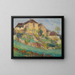La Grande Maison de la Combe Labastide-du-Vert - Henri Martin — ingelijst kunstwerk aan de muur