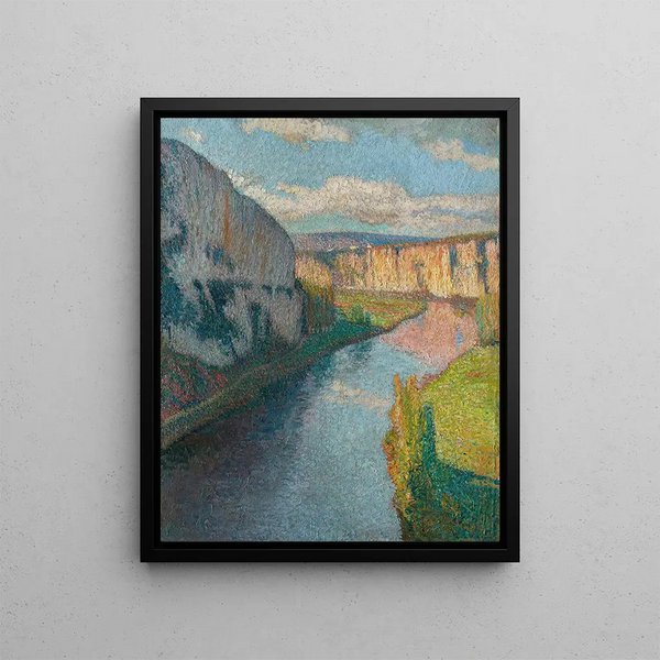 Henri Martin - La Valle du Lot prs de SaintCirqLapopie.webp