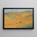 Landbouwer in een dal - Henri Martin — ingelijst kunstwerk aan de muur