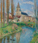Kerk van Labastide-du-Vert - Henri Martin — weergave van het kunstwerk