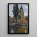 L'église de Labastide-du-Vert un matin d'été - Henri Martin — ingelijst kunstwerk aan de muur