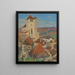 Saint-Cirq-Lapopie - Henri Martin — ingelijst kunstwerk aan de muur