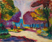 Tuin van Luxemburg, Parijs - Henri Matisse — weergave van het kunstwerk
