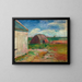 Landschap in Bretagne - Henri Matisse — ingelijst kunstwerk aan de muur