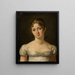 Portret van een dame - Henri Nicolas van Gorp — ingelijst kunstwerk aan de muur