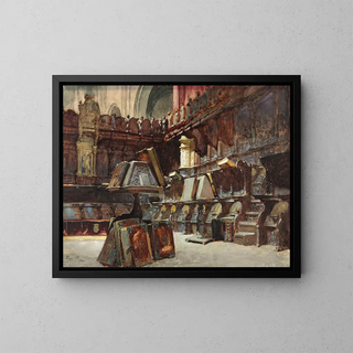 Henri Regnault - Choir Stalls in a Spanish Cathedral.webp