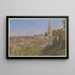Auffay - Henri Rivière — ingelijst kunstwerk aan de muur