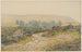 Brume en roos Landes de Pors Lonnec Morgat - Henri Rivière — weergave van het kunstwerk