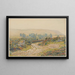 Brume en roos Landes de Pors Lonnec Morgat - Henri Rivière — ingelijst kunstwerk aan de muur