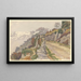 Conflans - Henri Rivière — ingelijst kunstwerk aan de muur