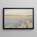 Embouchure du Trieux Île Bois Loguivy - Henri Rivière — ingelijst kunstwerk aan de muur
