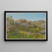 Fermes à Bormes - Henri Rivière — ingelijst kunstwerk aan de muur