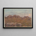 Lever de lune Roc Neven - Henri Rivière — ingelijst kunstwerk aan de muur