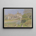 Lourmarin - Henri Rivière — ingelijst kunstwerk aan de muur