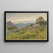 Ochtendgrijs op de Alpen Barberaz - Henri Rivière — ingelijst kunstwerk aan de muur