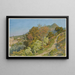 Nyons - Henri Rivière — ingelijst kunstwerk aan de muur