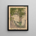 Parijs Quai de Seine - Henri Rivière — ingelijst kunstwerk aan de muur