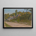 Route d'Auffay - Henri Rivière — ingelijst kunstwerk aan de muur
