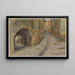 Straat Rompicou, Bormes - Henri Rivière — ingelijst kunstwerk aan de muur