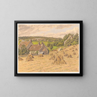 Saint Lambert des Bois - Henri Rivière — ingelijst kunstwerk aan de muur