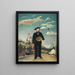 Ik - mezelf, portret landschap - Henri Rousseau — ingelijst kunstwerk aan de muur