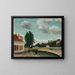 Périférie van Parijs - Henri Rousseau — ingelijst kunstwerk aan de muur