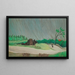Een regenachtige ochtend - Henri Rousseau — ingelijst kunstwerk aan de muur
