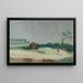Een regenachtige ochtend - Henri Rousseau — ingelijst kunstwerk aan de muur