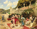 La fête au jardin - Henri Victor Lesur — weergave van het kunstwerk