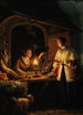 Nachtmarkt - Henri de Braekeleer — weergave van het kunstwerk