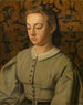 Betsy De Braekeleer, de zus van de schilder - Henri de Braekeleer — weergave van het kunstwerk