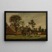 Ferme - Henri de Braekeleer — ingelijst kunstwerk aan de muur
