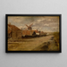 Het Molenhuis bij Kiel - Henri de Braekeleer — ingelijst kunstwerk aan de muur