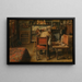 De Retoucheur - Henri de Braekeleer — ingelijst kunstwerk aan de muur