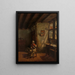 De wever - Henri de Braekeleer — ingelijst kunstwerk aan de muur