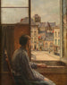 La Teniersplaats à Anvers - Henri de Braekeleer — weergave van het kunstwerk