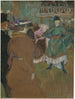 Quadrille at the Moulin Rouge - Henri de Toulouse-Lautrec — artwork view