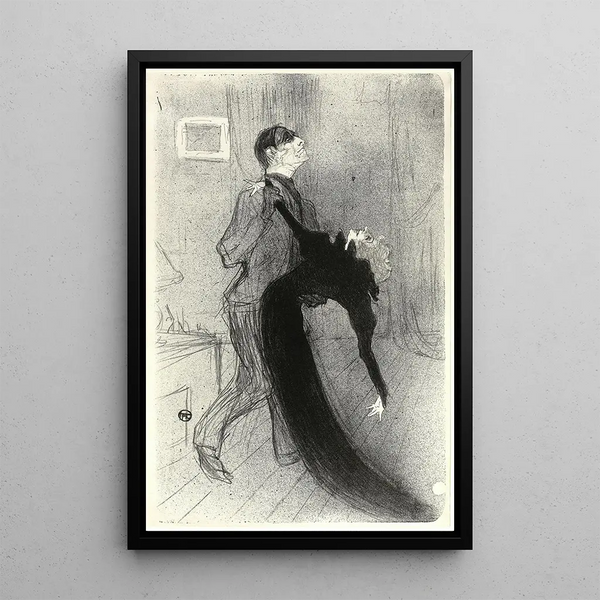 La syncope - Henri de Toulouse-Lautrec — ingelijst kunstwerk aan de muur