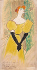 Yvette Guilbert - Henri de Toulouse-Lautrec — artwork view
