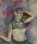 Dansstudie - Henri de Toulouse-Lautrec — weergave van het kunstwerk