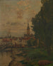 A view of Thames - Henri van der Hecht — artwork view