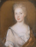 Mrs Pierre Bacot Marianne Fleur Du Gué - Henrietta Johnston — weergave van het kunstwerk