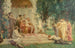 Psyché voor de troon van Venus - Henrietta Rae — weergave van het kunstwerk