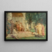 Psyché voor de troon van Venus - Henrietta Rae — ingelijst kunstwerk aan de muur