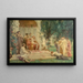 Psyché voor de troon van Venus - Henrietta Rae — ingelijst kunstwerk aan de muur