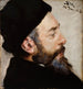 Henrik Pontoppidan - Peder Severin Krøyer — weergave van het kunstwerk