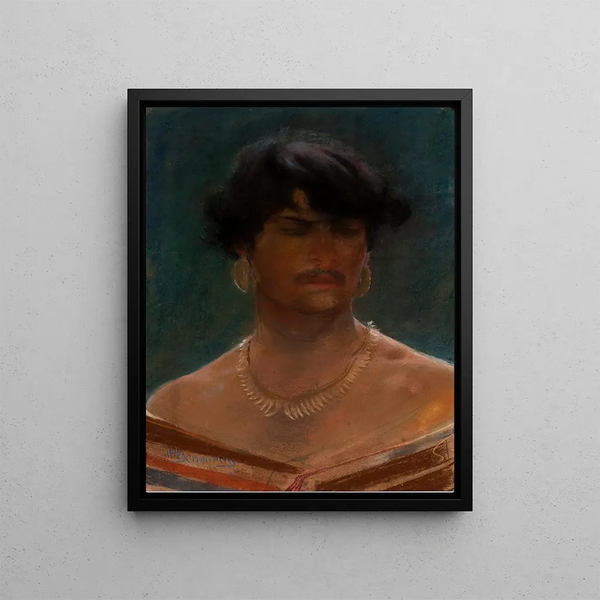 Henrique Bernardelli - Head of an Indian.webp